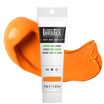 Liquitex Heavy Body vopsea acrilică, 59 ml - 892, cadmium-free orange