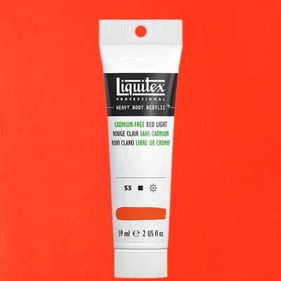 Liquitex Heavy Body vopsea acrilică, 59 ml - 893, cadmium-free red light