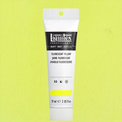 Liquitex Heavy Body vopsea acrilică, 59 ml - 981, fluorescent yellow