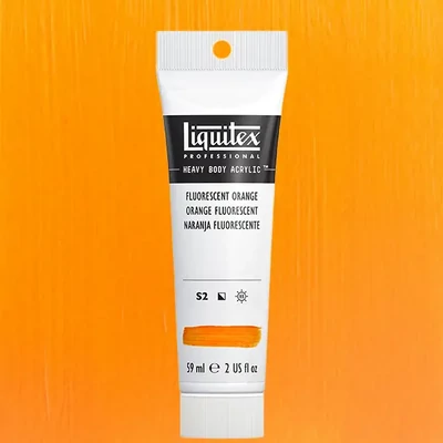 Liquitex Heavy Body vopsea acrilică, 59 ml - 982, fluorescent orange
