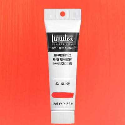 Liquitex Heavy Body vopsea acrilică, 59 ml - 983, fluorescent red
