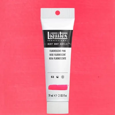 Liquitex Heavy Body vopsea acrilică, 59 ml - 987, fluorescent pink