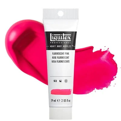 Liquitex Heavy Body vopsea acrilică, 59 ml - 987, fluorescent pink
