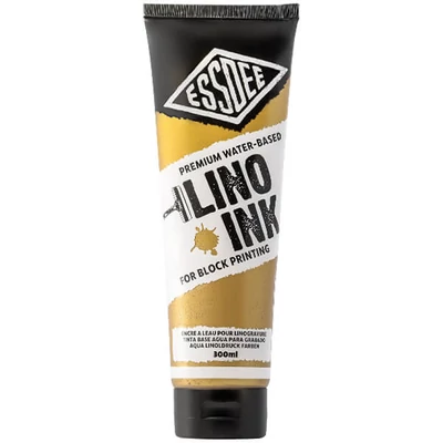 Essdee Lino Ink, 300 ml, pe bază de apă - 15 metallic gold