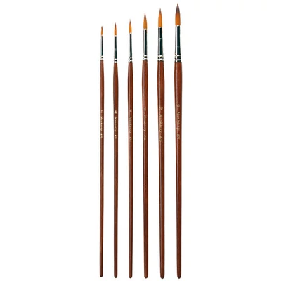 M875 Munkácsy Pensulă sintetică rotundă - în diverse mărimi