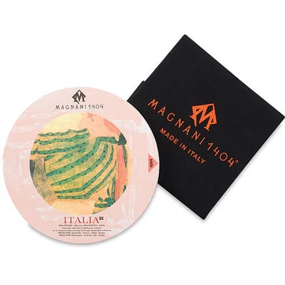 Bloc de acuarelă Magnani Italia, 100% bumbac, 300 g, rotundă 32 cm, 20 coli, semi-rugoasă