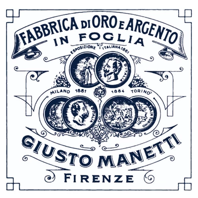 Folie fum Manetti, 16x16 cm, 100 coli - argintiu