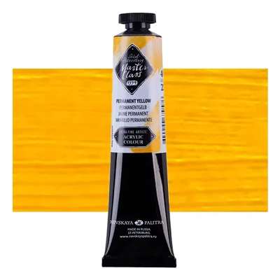 Vopsea acrilică Saint-Petersburg Master Class, 46 ml - 237, permanent yellow