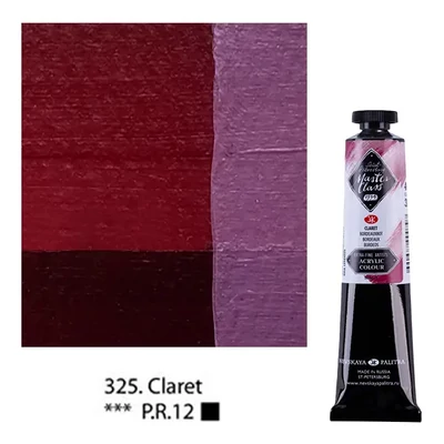 Vopsea acrilică Saint-Petersburg Master Class, 46 ml - 325, claret