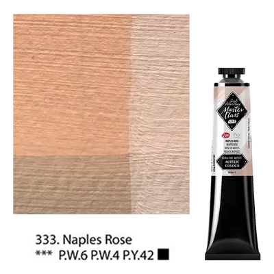 Vopsea acrilică Saint-Petersburg Master Class, 46 ml - 333, naples rose
