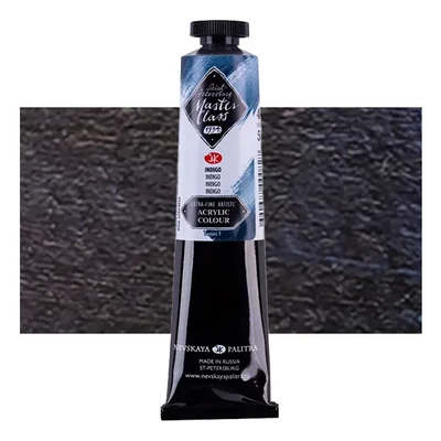 Vopsea acrilică Saint-Petersburg Master Class, 46 ml - 516, indigo