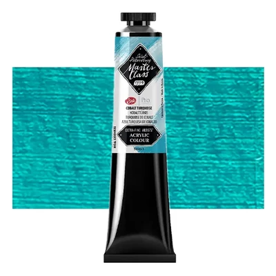 Vopsea acrilică Saint-Petersburg Master Class, 46 ml - 531, cobalt turquoise