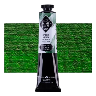 Vopsea acrilică Saint-Petersburg Master Class, 46 ml - 716, sap green