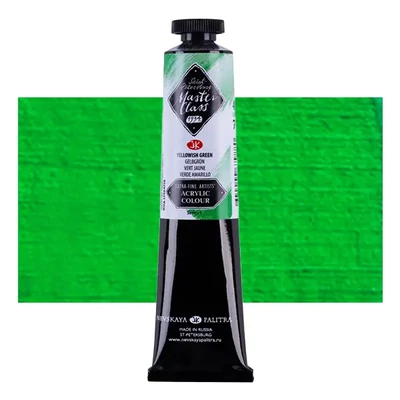 Vopsea acrilică Saint-Petersburg Master Class, 46 ml - 718, yellowish green
