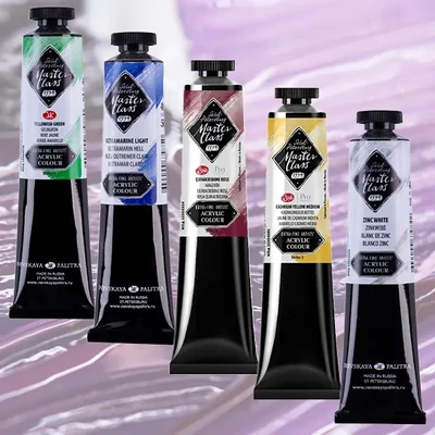 Vopsea acrilică Saint-Petersburg Master Class, 46 ml – în diverse culori