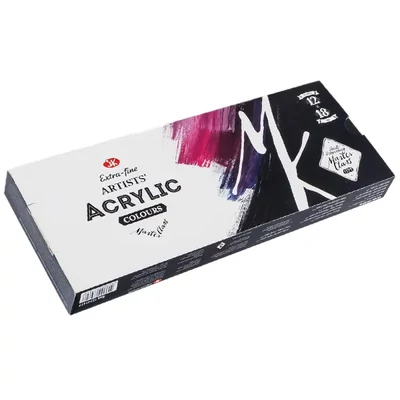 Set de vopsele acrilice Saint-Petersburg Master Class - 12x18 ml