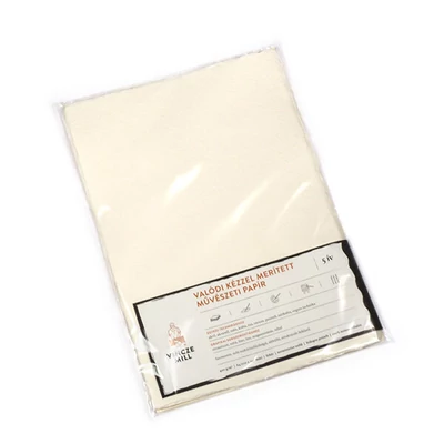 Hârtie de acuarelă scufundată, 400 g, rugoasă, 5 buc - A4