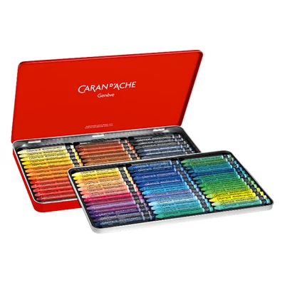 Set crete acuarelă Caran d'Ache Classic Neocolor II - 84 buc