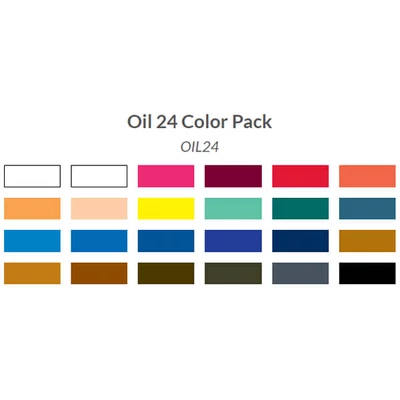 Royal &amp; Langnickel Culori ulei Set, 24 db-os, 24x12 ml
