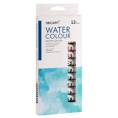 Set de vopsele acuarel - 12x12 ml
