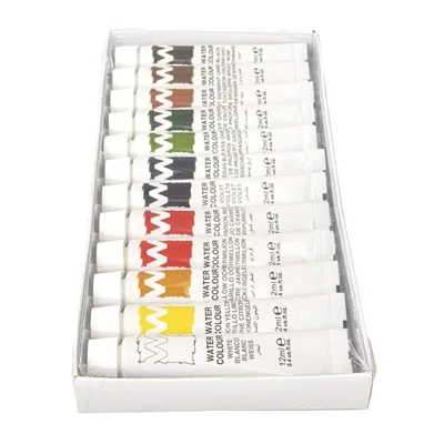Set de vopsele acuarel - 12x12 ml