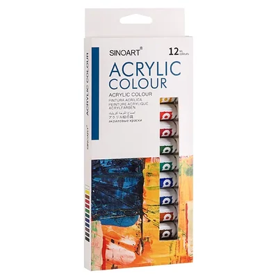 Set de vopsele acrilice - 12x12 ml