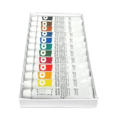 Set de vopsele acrilice - 12x12 ml