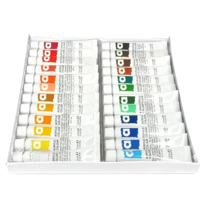 Set de vopsele acrilice - 24x12 ml