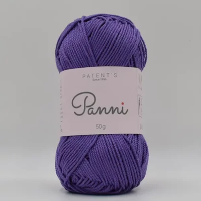 Fire de bumbac Panni, 50 g - 034, viola (Catania 113)
