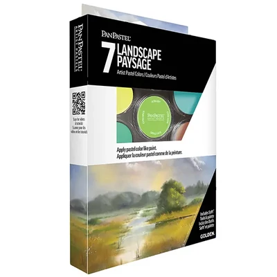 PanPastel set pastel uscat în recipiente, 7 buc + accesorii - Landscape