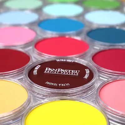 PanPastel pastel uscat în recipiente - culori diverse