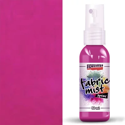 Pentart spray vopsea textil , 50 ml - roz