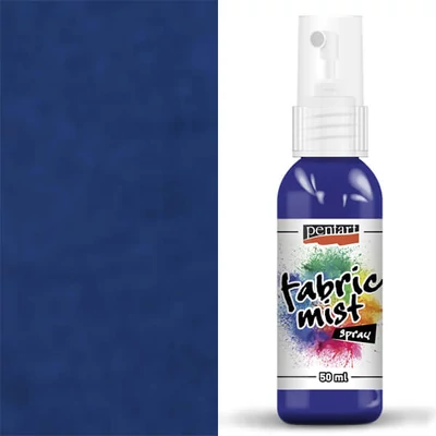 Pentart spray vopsea textil , 50 ml - albastru
