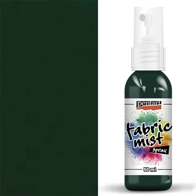 Pentart spray vopsea textil , 50 ml - verde pin