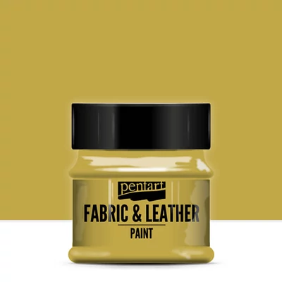 Vopsea textil și piele Pentart, 50 ml - auriu (metalic)