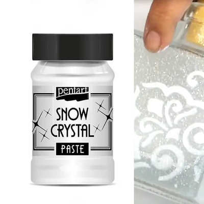 Pastă Pentart Snow Crystal, 100 ml