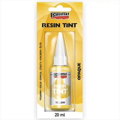 Cerneală colorantă de rășină Pentart , 20 ml - galbenă