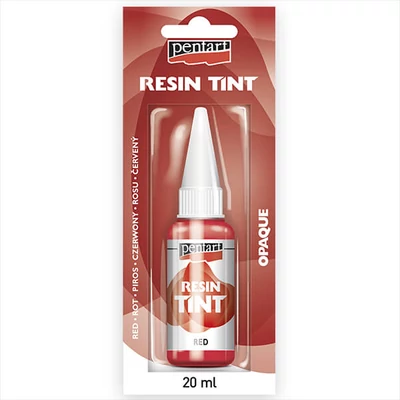 Cerneală colorantă din rășină Pentart, 20 ml - roșu