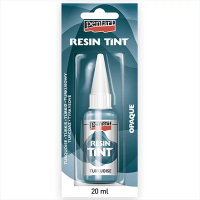 Cerneală colorantă din rășină Pentart, 20 ml - turcoaz