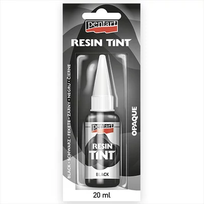Cerneală colorantă de rășină Pentart, 20 ml - neagră