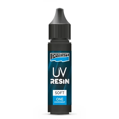 Rășină Pentart UV, 20 ml - moale, flexibilă