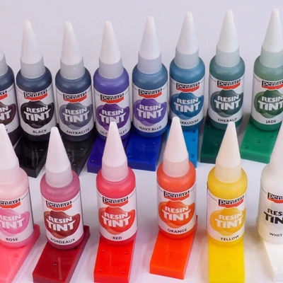 Cerneală colorantă de rășină Pentart , 20 ml - în diverse culori