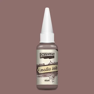Cerneală pe bază de alcool Pentart, Media ink, cerneală lichidă, 20 ml - must