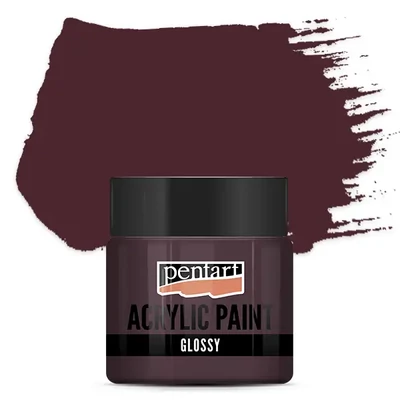 Vopsea acrilică lucioasă Pentart, 50 ml –vânătă