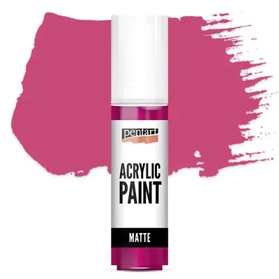 Vopsea acrilică Pentart mată, 20 ml - magenta