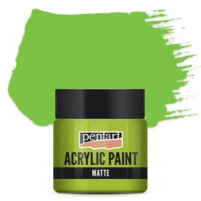 Vopsea acrilică Pentart mată , 50 ml - verde mar