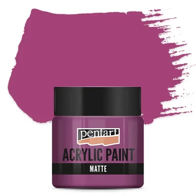 Vopsea acrilică Pentart mată , 50 ml - mov