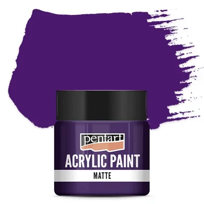 Vopsea acrilică Pentart mată , 50 ml - ametist