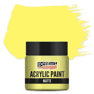 Vopsea acrilică Pentart mată , 50 ml - vanilie