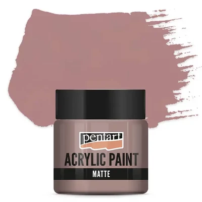 Vopsea acrilică Pentart mată , 50 ml - violet pastel